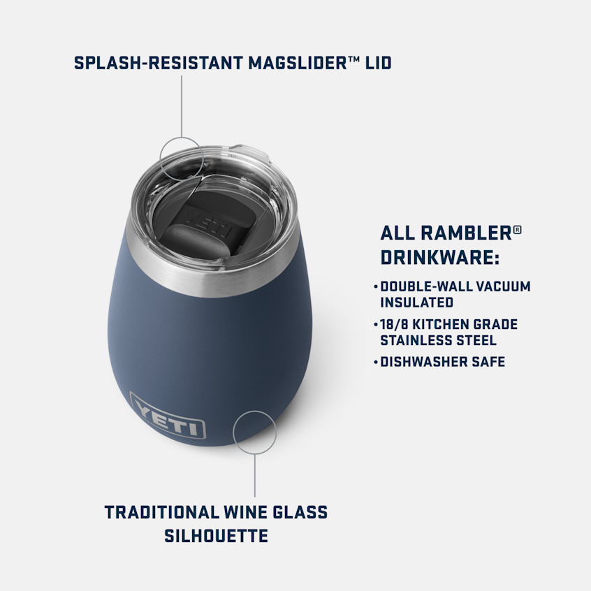 Rambler® 10 oz (295 ml) Wine Tumbler - Image 4